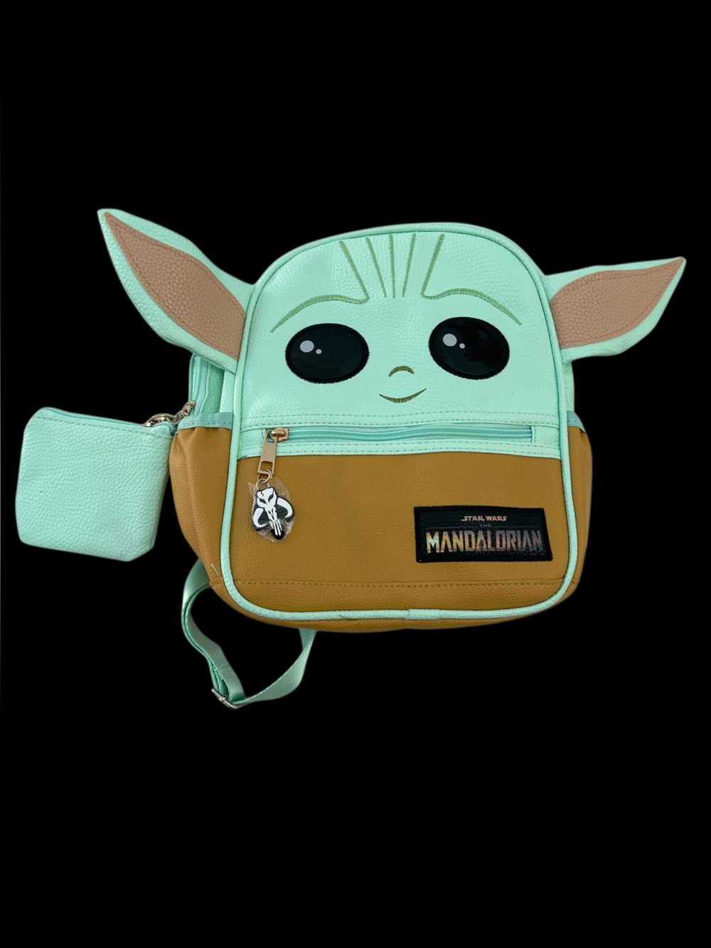 Star Wars The Mandalorian Grogu Baby Yoda Mini Backpack with coin purse